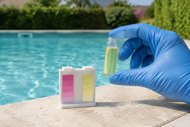 El agua turbia recupera su claridad con cloros y productos para piscinas en Pontevedra - Imagen 1