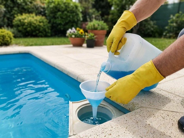 El agua turbia recupera su claridad con cloros y productos para piscinas en Pontevedra