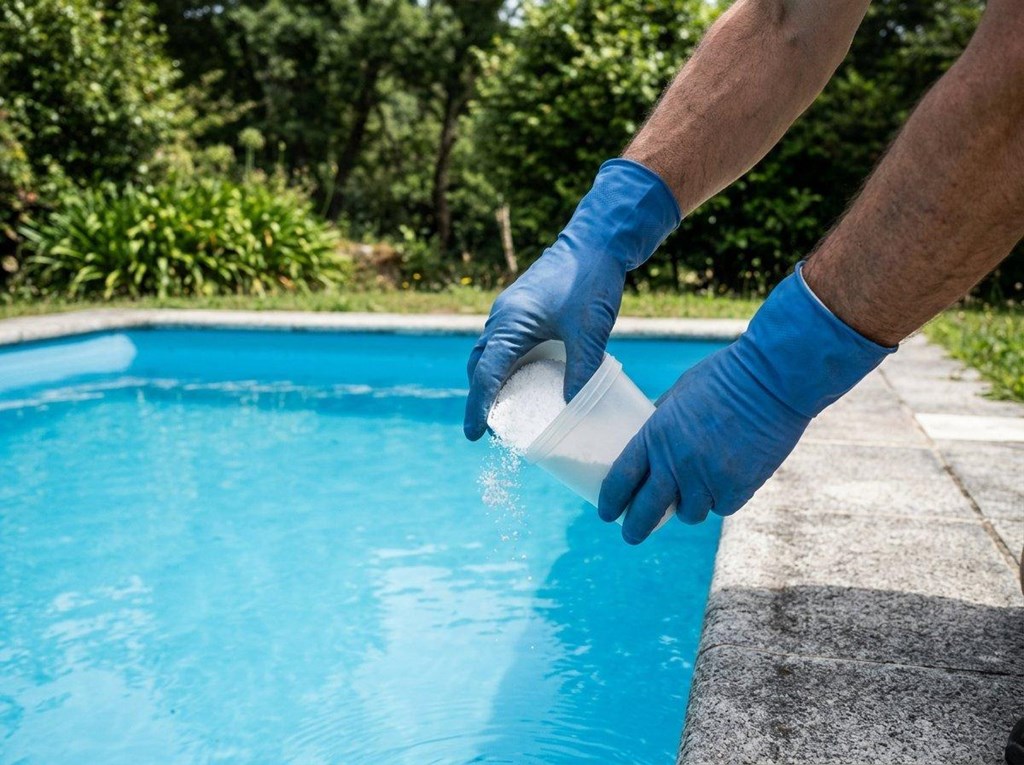 Foto 1 Explicamos cómo aplicar la dosis de nuestros cloros para piscinas en Cerdedo-Cotobade