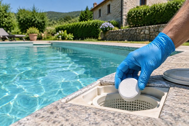 Explicamos cómo aplicar la dosis de nuestros cloros para piscinas en Cerdedo-Cotobade - Imagen 1