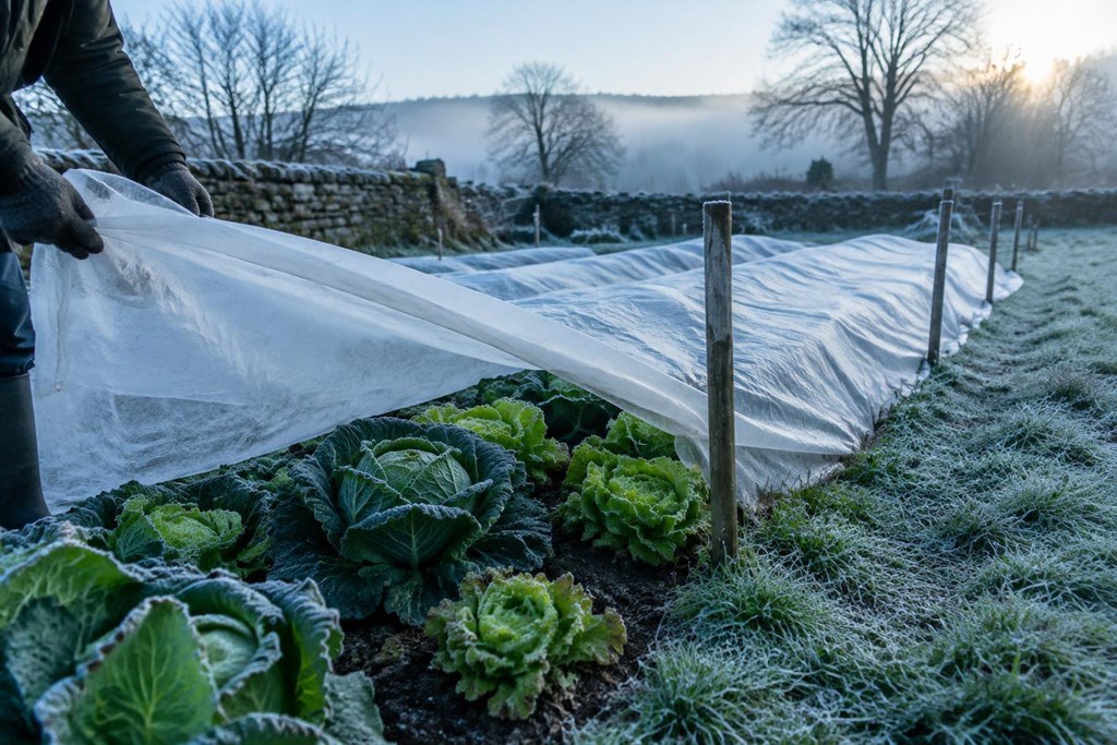 Foto 1 Las heladas castigan menos tus cultivos con cuidados de plantas en invierno en Cerdedo-Cotobade