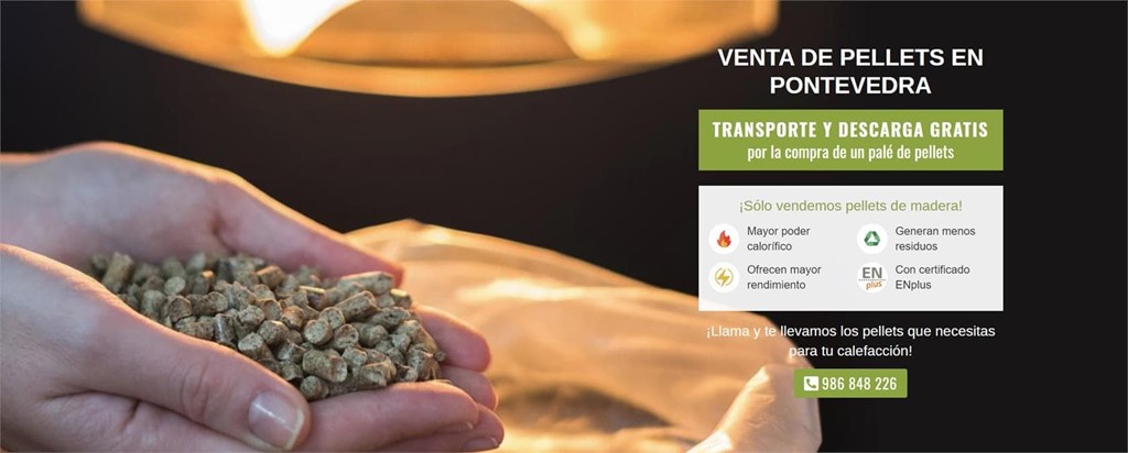 ¿Por qué vendemos únicamente pellets de madera en Pontevedra?