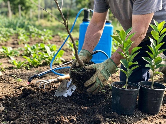Seleccionamos por temporada nuestros frutales y cítricos en Pontevedra para que arraiguen bien